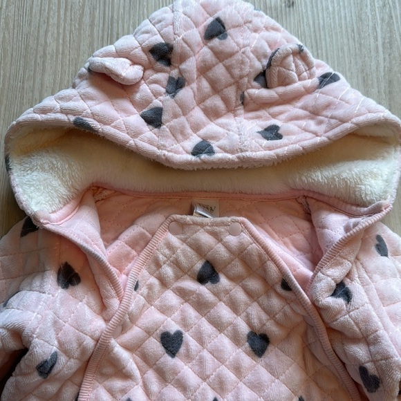 Nordstrom Baby fleece bunting size 6 months - Picture 2 of 3